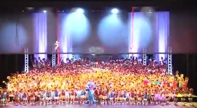 チアガールのイベント