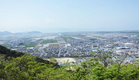 東近江市能登川地区の景色