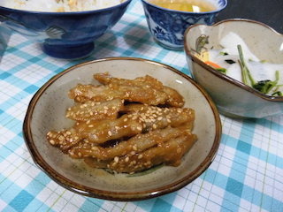 甘辛ごぼう