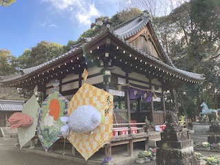 鞭崎神社のウサギの巨大絵馬.jpeg